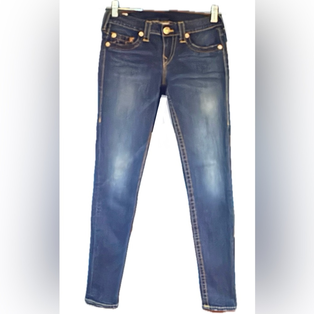 Y2K True Religion "Casey" Low-Rise Skinny size 28 Jeggings